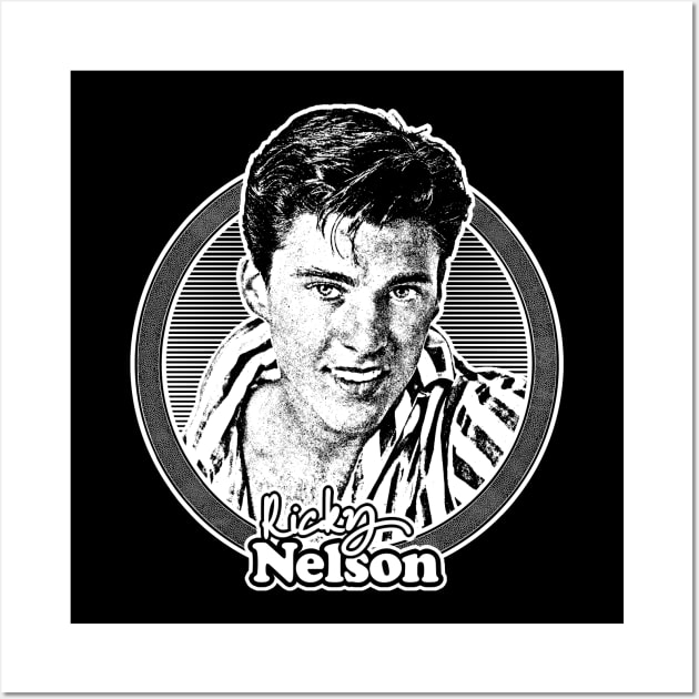 Ricky Nelson // 50s Retro Rock & Roll Aesthetic Wall Art by DankFutura